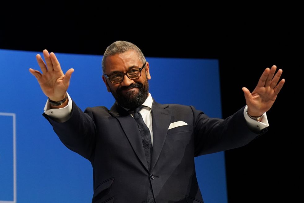 \u200bFormer Conservative Party leadership candidate James Cleverly