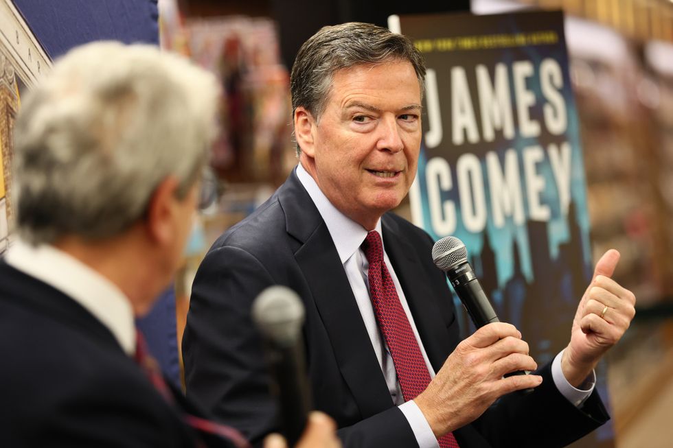 \u200bFormer FBI chief James Comey