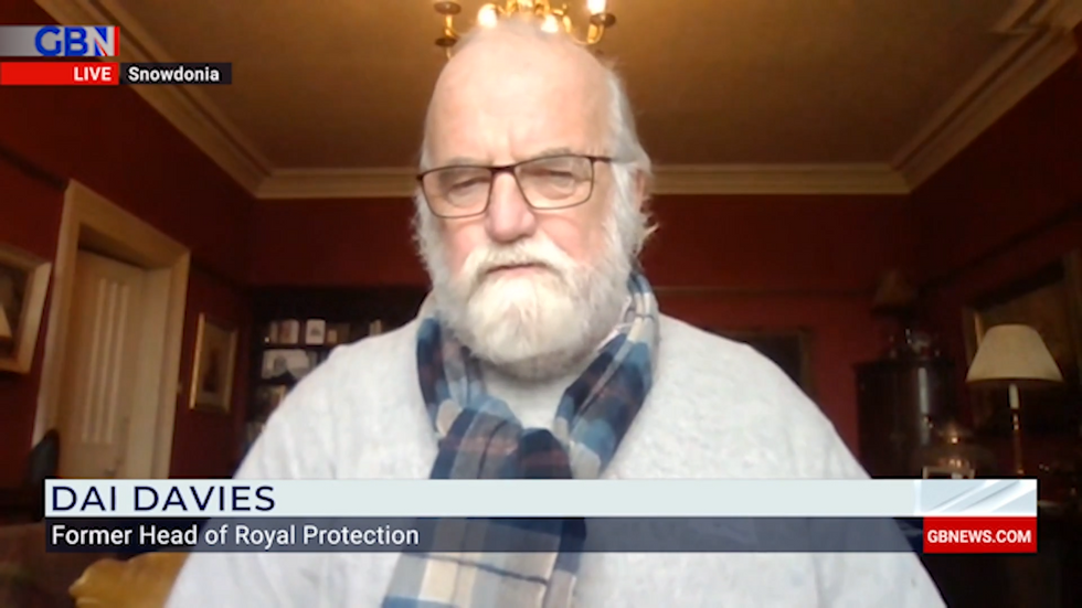 \u200bFormer Head of Royal Protection Dai Davies appears on GB News