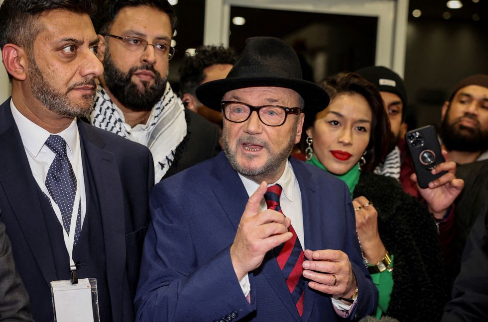 \u200bFormer Rochdale MP and Worker's Party of Britain leader George Galloway
