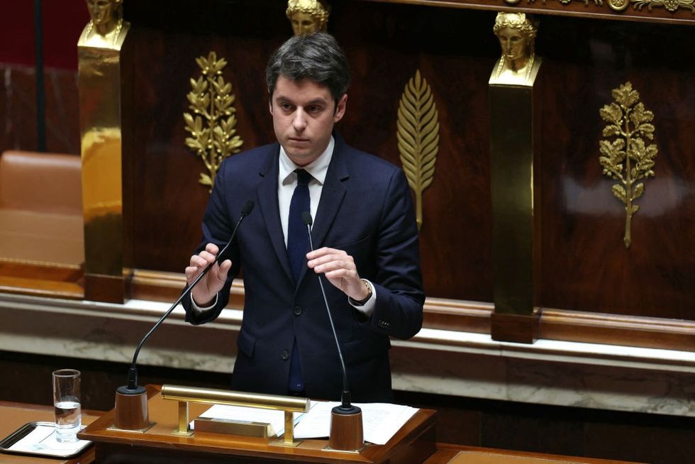 \u200bFrance's Prime Minister Gabriel Attal
