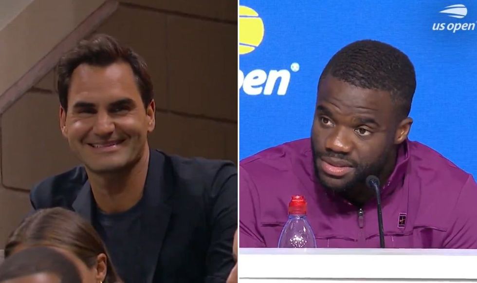 \u200bFrances Tiafoe was blown away by Roger Federer at the US Open