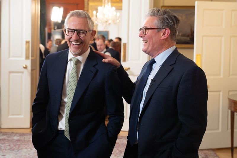\u200bGary Lineker and Sir Keir Starmer