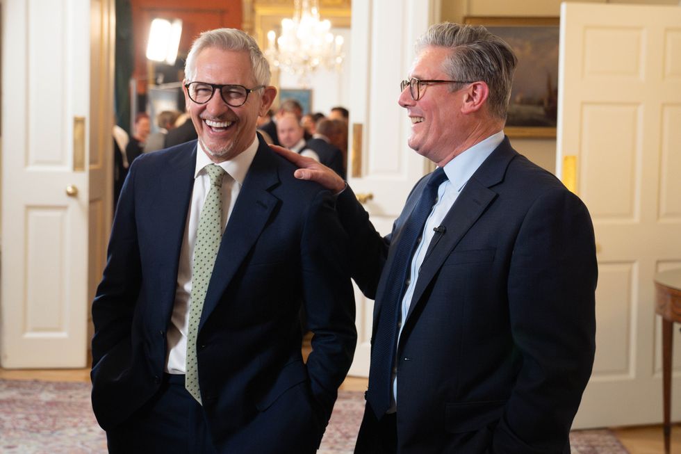 \u200bGary Lineker and Sir Keir Starmer