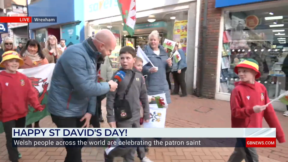 \u200bGB News's Steve Bennett spoke to celebrants