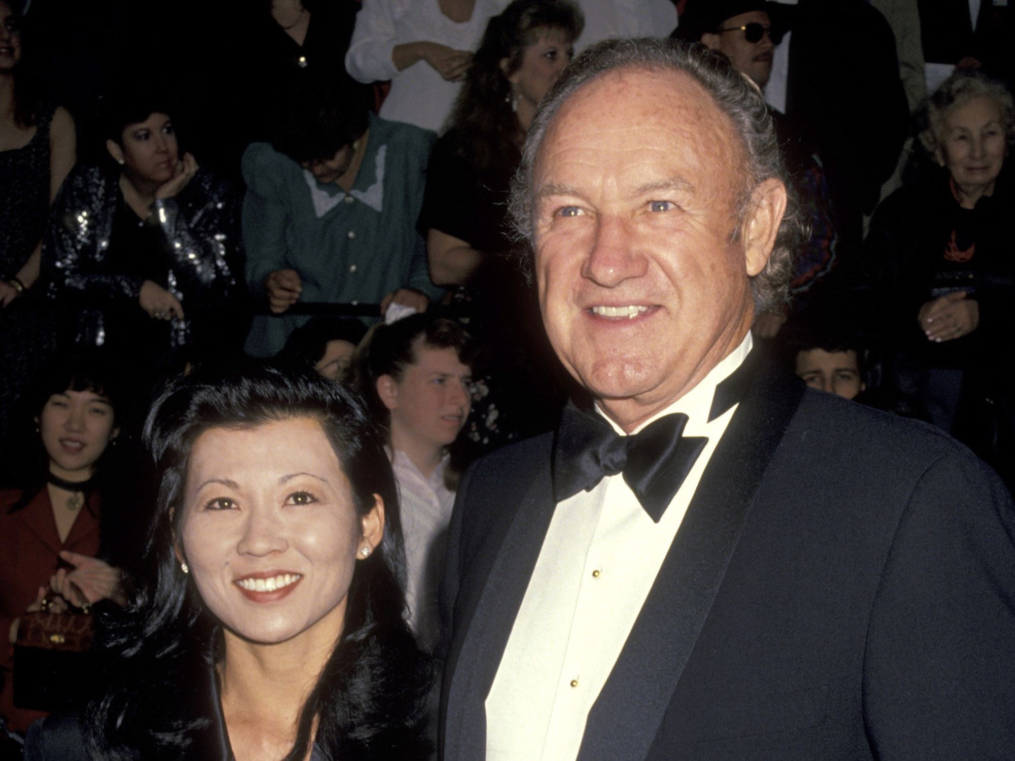 \u200bGene Hackman and Betsy Arakawa