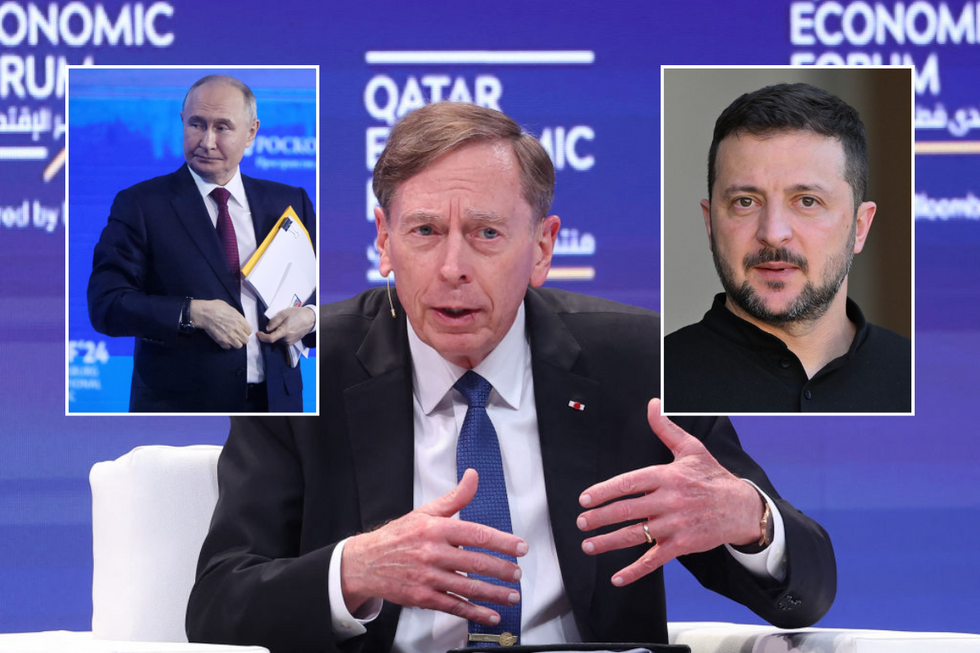 \u200bGeneral David Petraeus was speaking about where Russia's next target would be