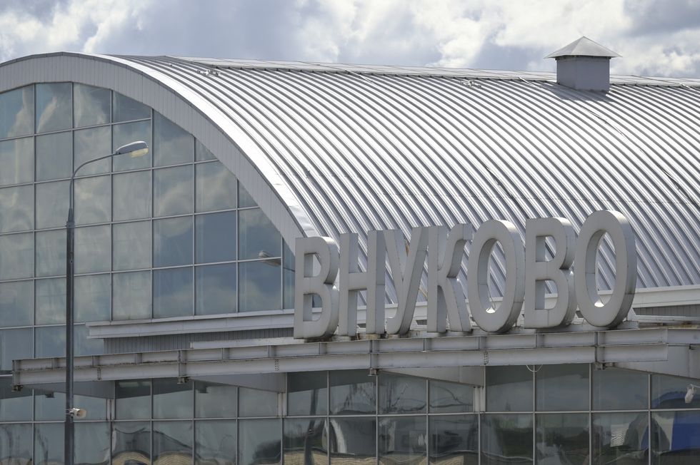 \u200bGeneral view of Moscow's Vnukovo International Airport