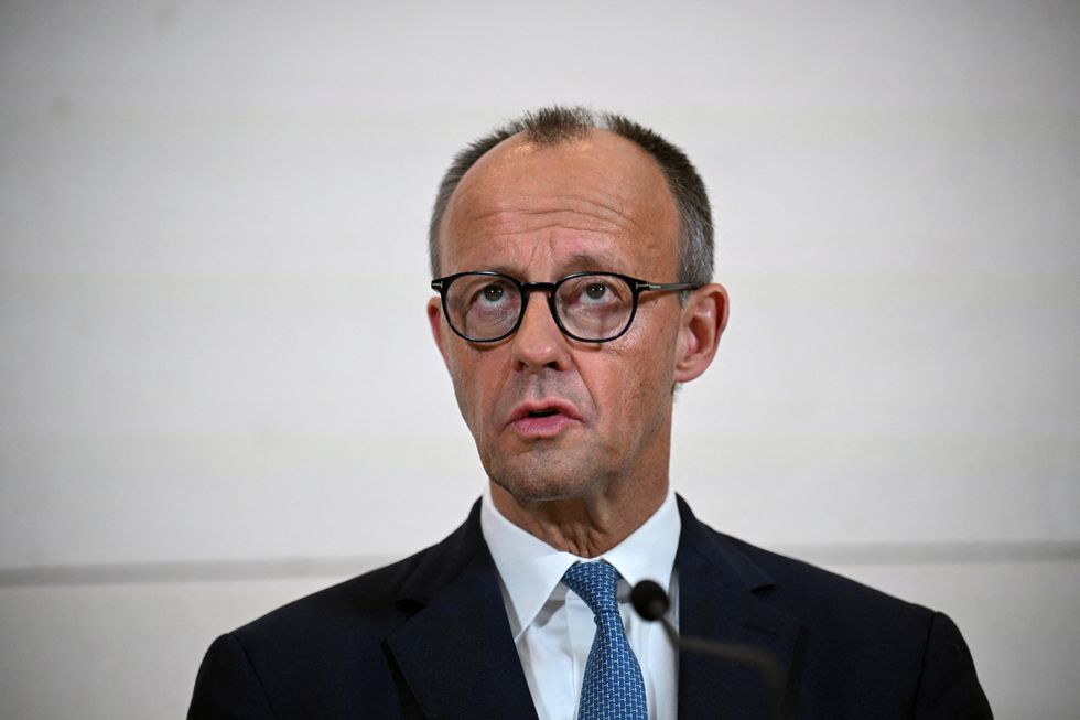 \u200bGerman Chancellor and leader of the Christian Democratic Union (CDU) Friedrich Merz