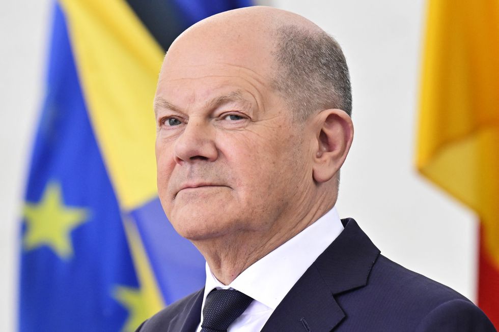 \u200bGerman chancellor Olaf Scholz