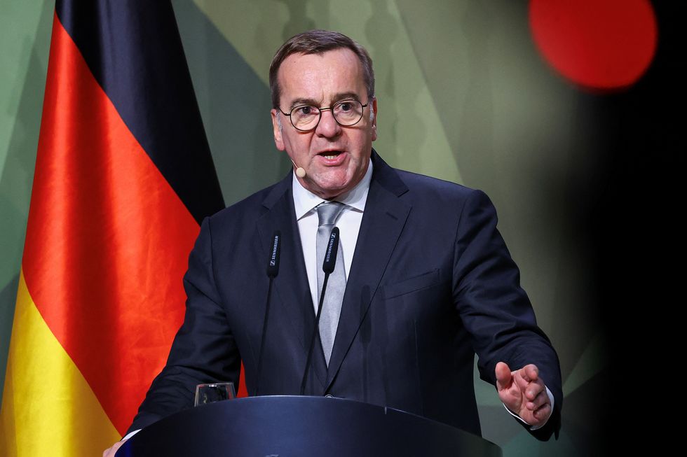 \u200bGerman Defence Minister Boris Pistorius