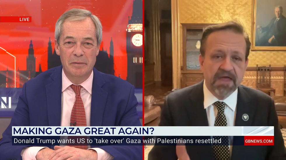 \u200bGorka joined Nigel Farage on GB News