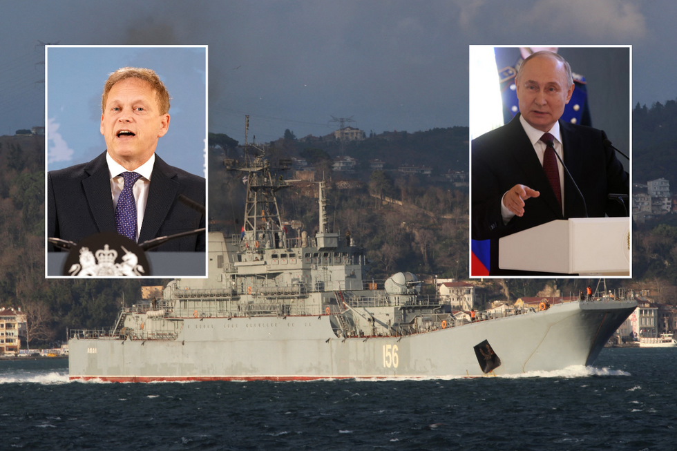\u200bGrant Shapps has said Putin's forces have been depleted in the area
