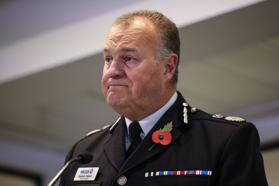 \u200bGreater Manchester Chief Constable Sir Stephen Watson