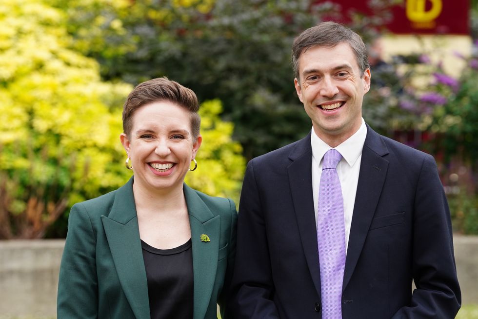 \u200bGreen party co-leaders Carla Denyer and Adrian Ramsay