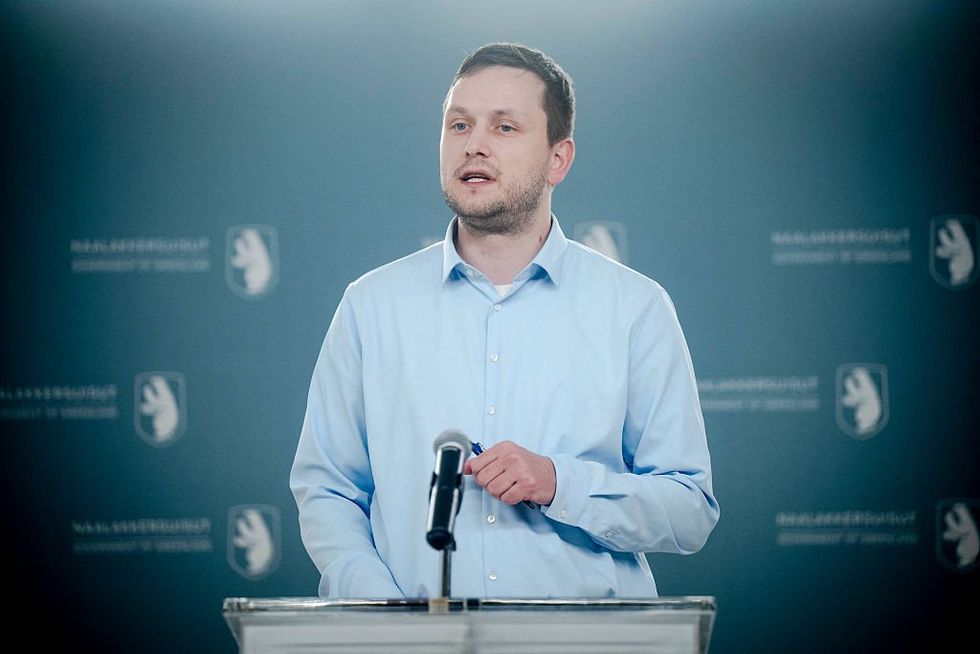 \u200bGreenland's Head of Government Jens-Frederik Nielsen