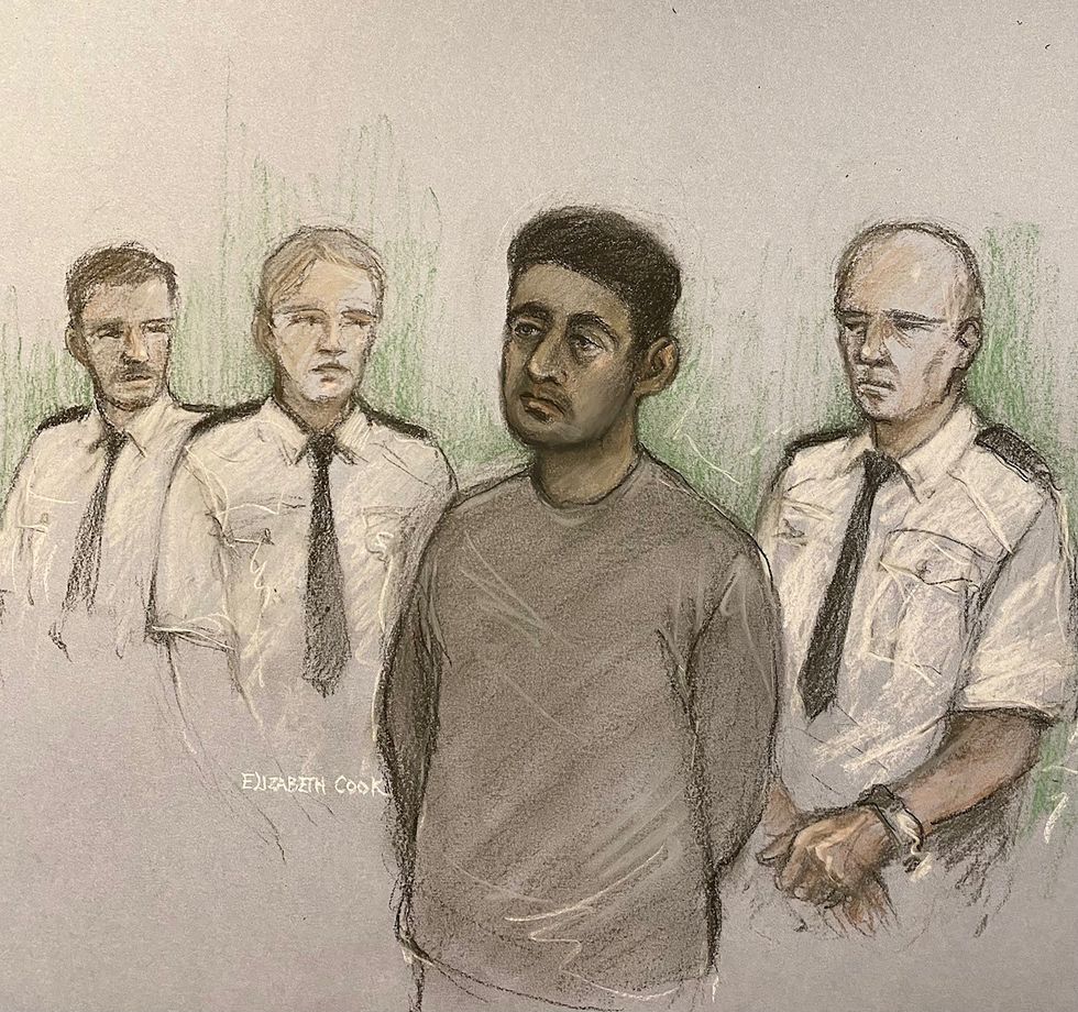 \u200bHabibur Masum appearing in the dock at Bradford Magistrates' Court