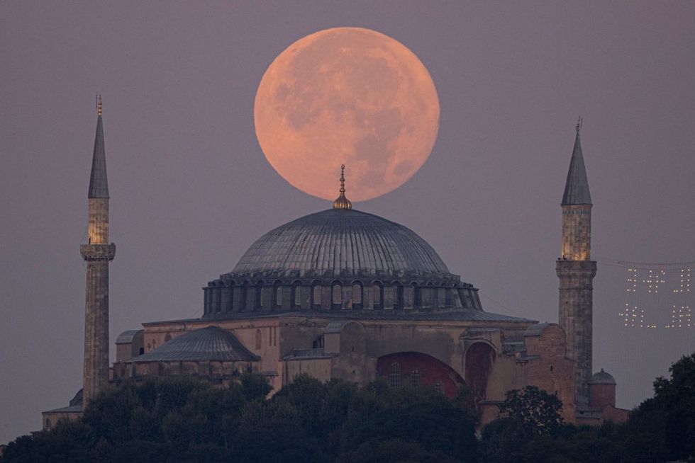 \ U200bhagia Sophia Grand Mosque v Istanbulu