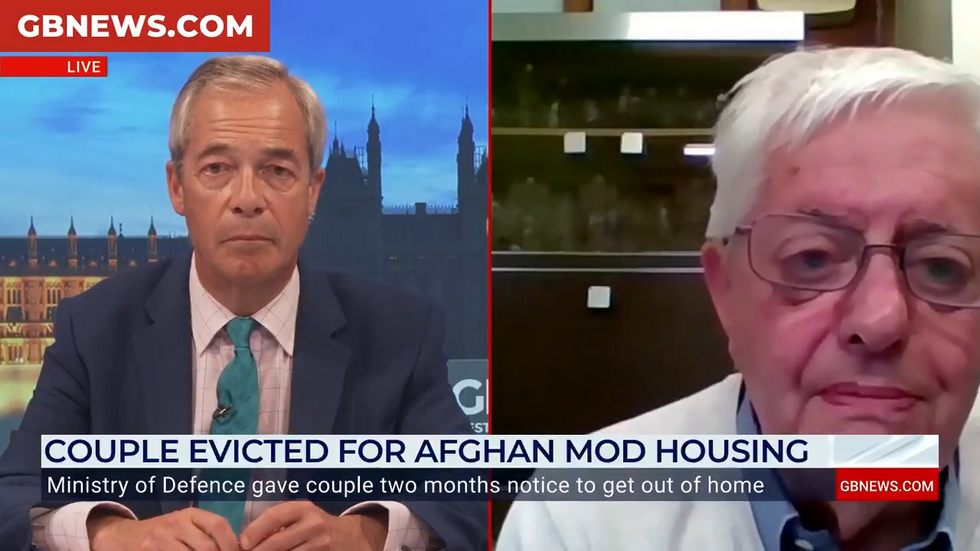 \u200bHall joined Nigel Farage on GB News