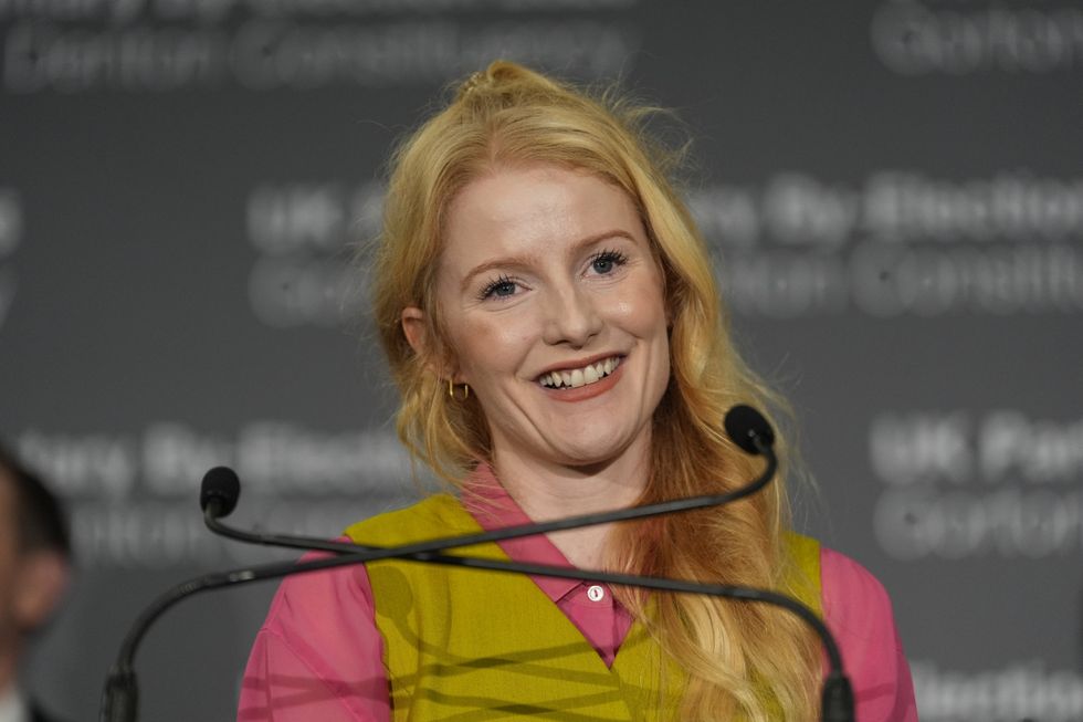 \u200bHannah Spencer has become the fifth Green Party MP