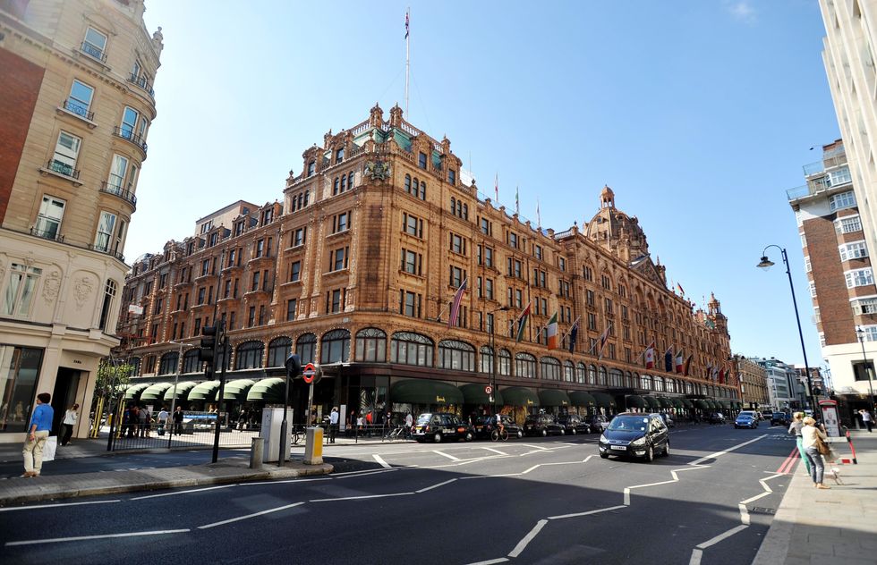 \u200bHarrods department store in Knightsbridge, central London