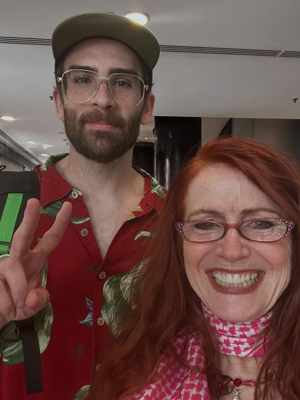 \u200bHassan Piker and Code Pink founder Jodie Evans