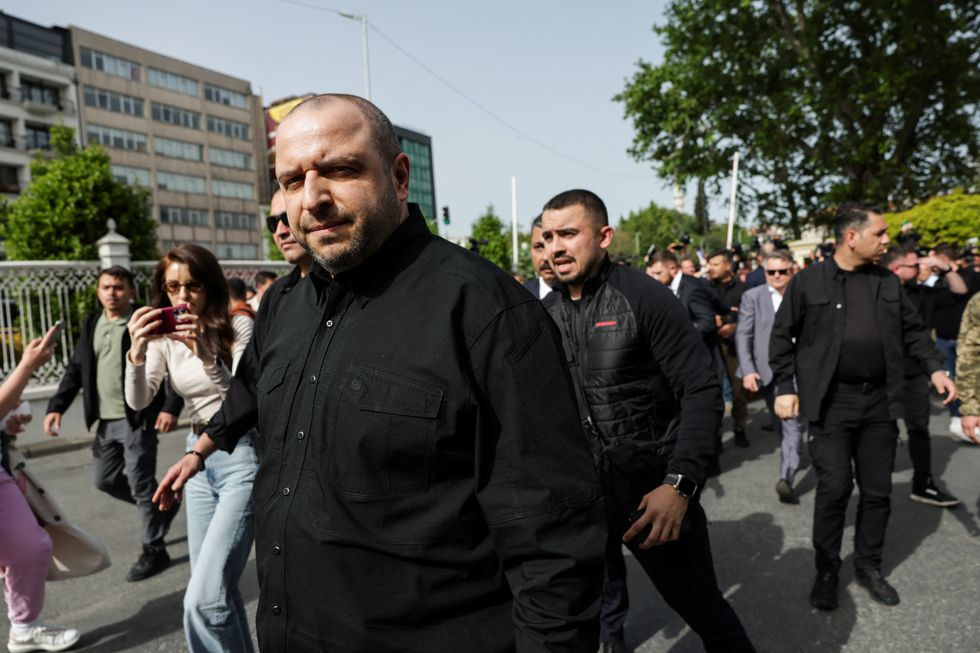 \u200bHead of Ukrainian delegation and Ukrainian Defence Minister, Rustem Umerov,