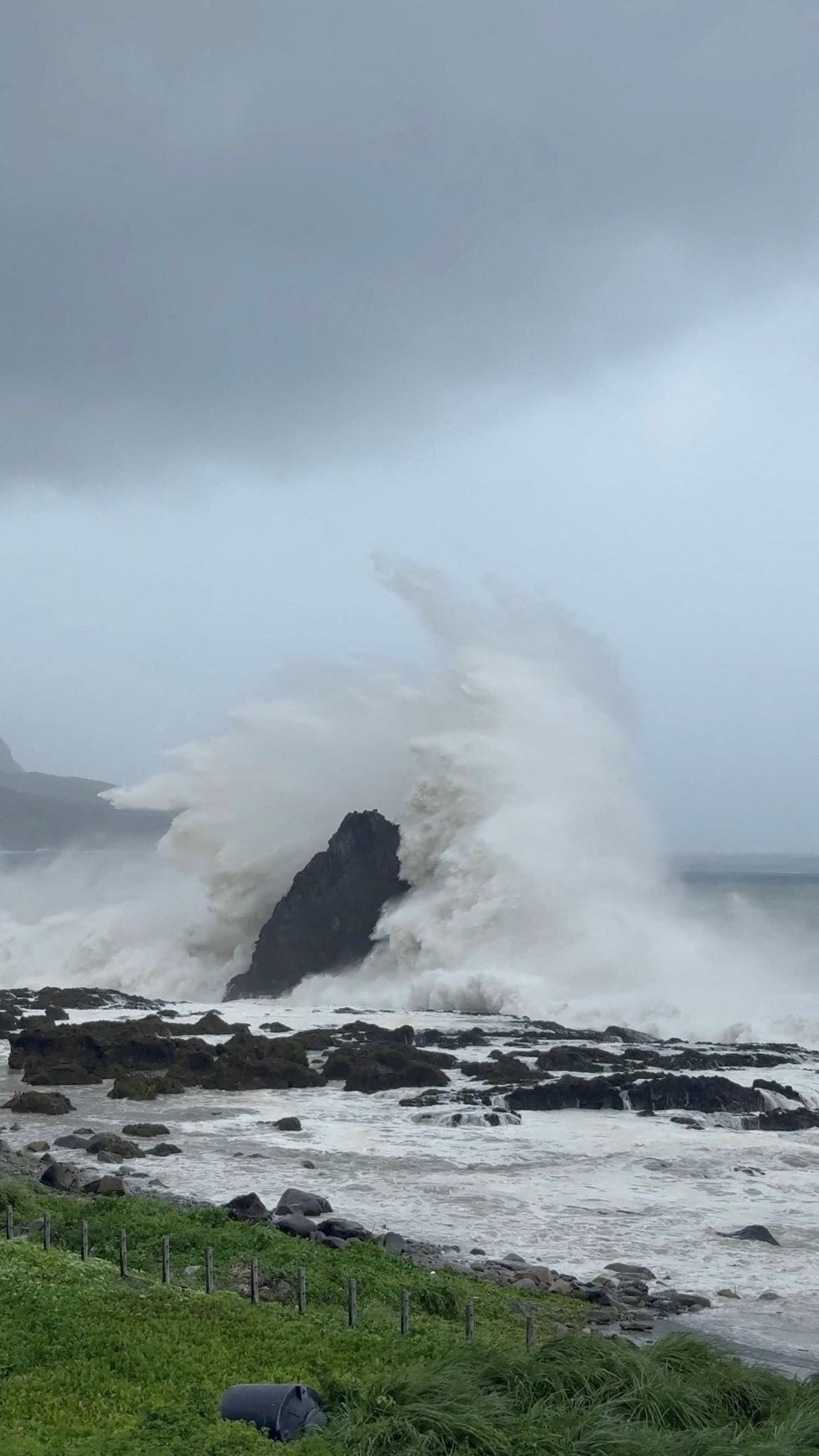 \u200bHeavy waves are already battering coastlines