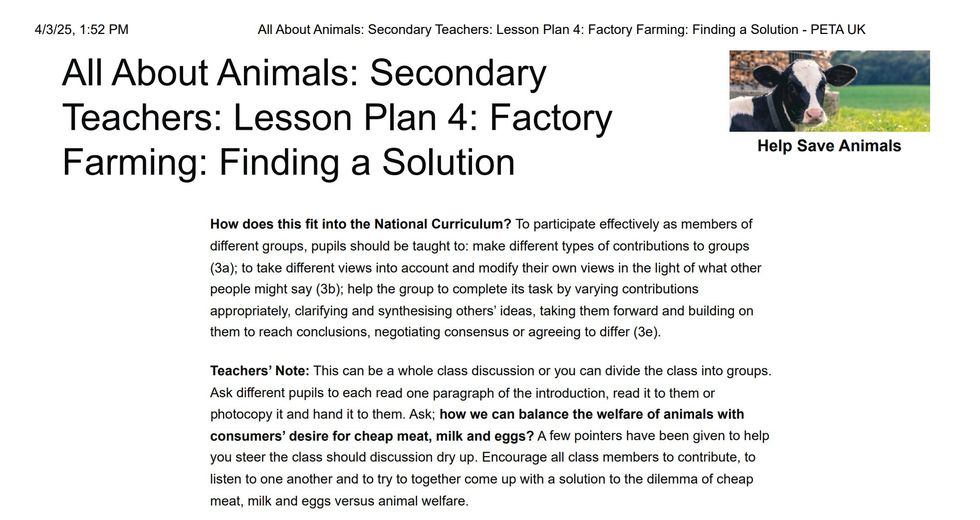 \u200bIn materials on farming, Peta is described as using 'extreme and emotionally charged' language