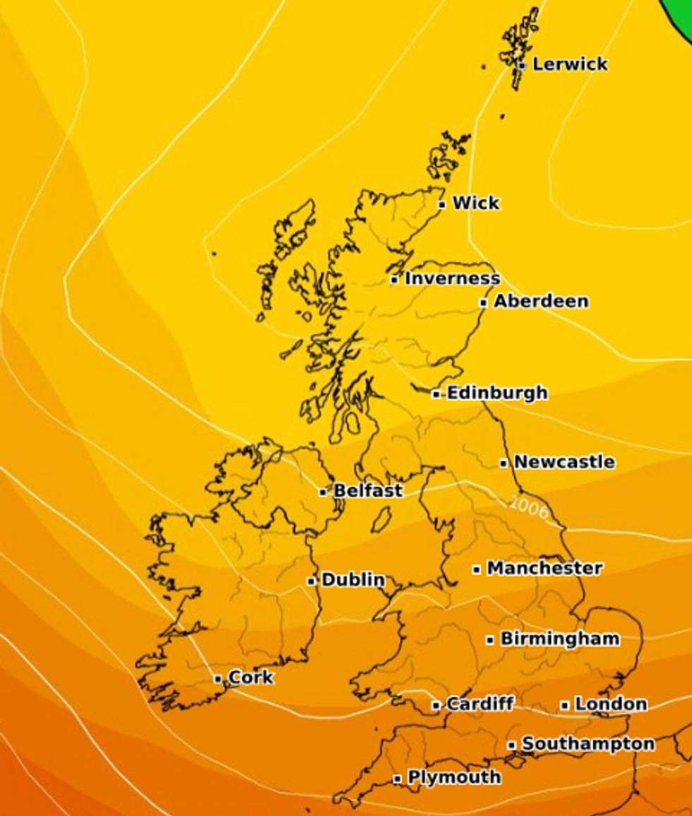 \u200bInitial models suggested a 'monster heatwave' would hit the UK