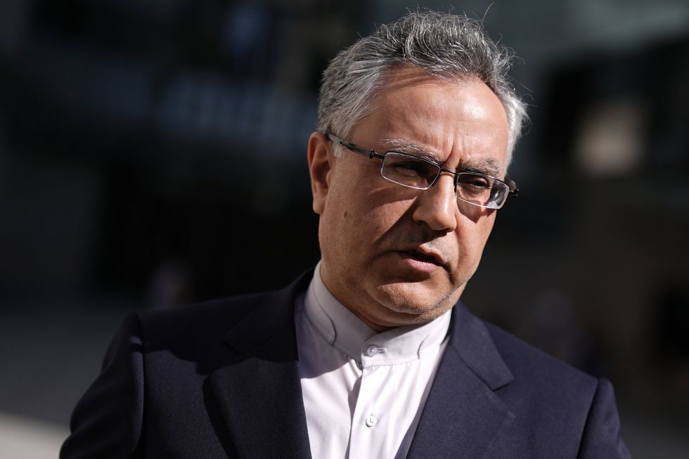 \u200bIranian Ambassador to the UK Seyed Ali Mousavi.