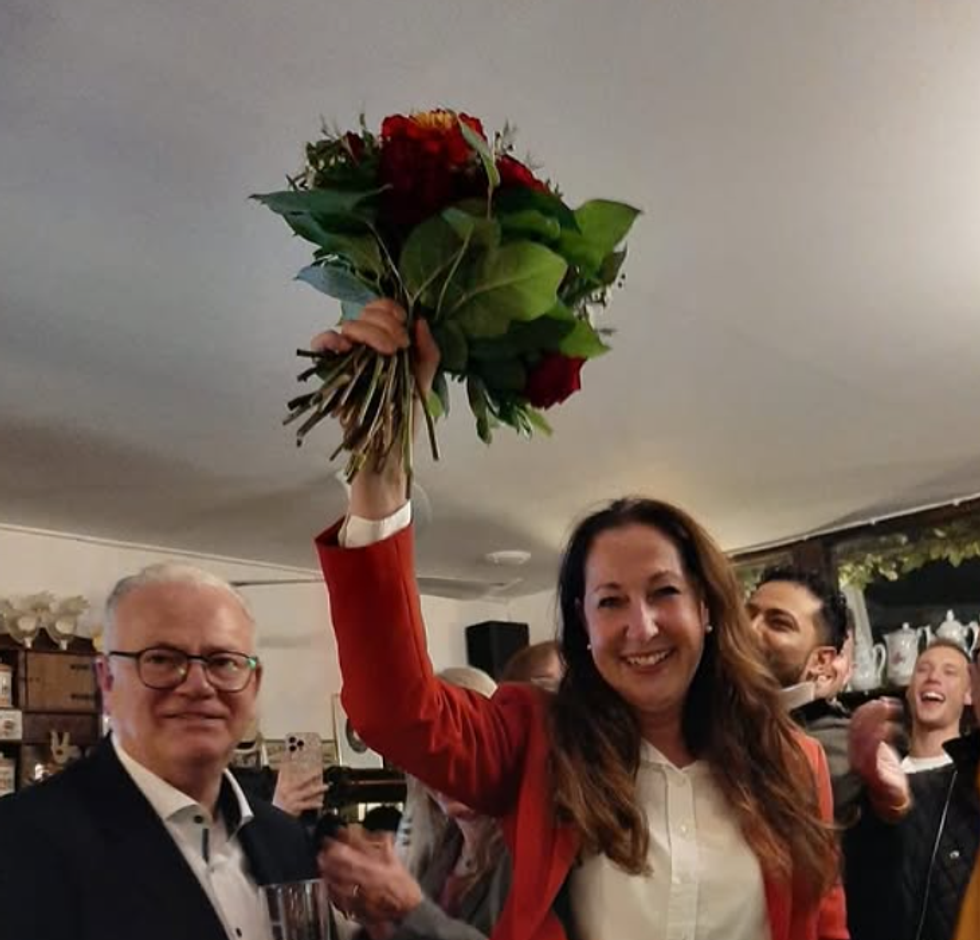 \u200bIris Stalzer pictured after her election win