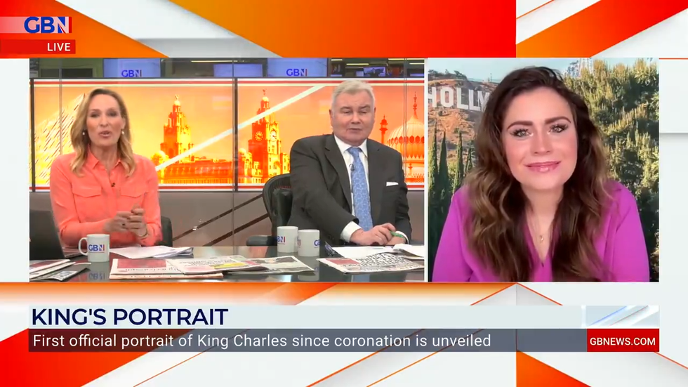 \u200bIsabel Webster, Eamonn Holmes and Kinsey Schofield