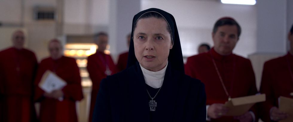 \u200bIsabella Rossellin as Sister Agnes