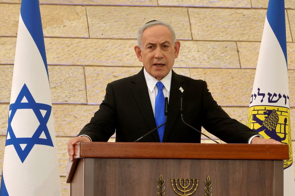 Primeiro-ministro israelense, Benjamin Netanyahu