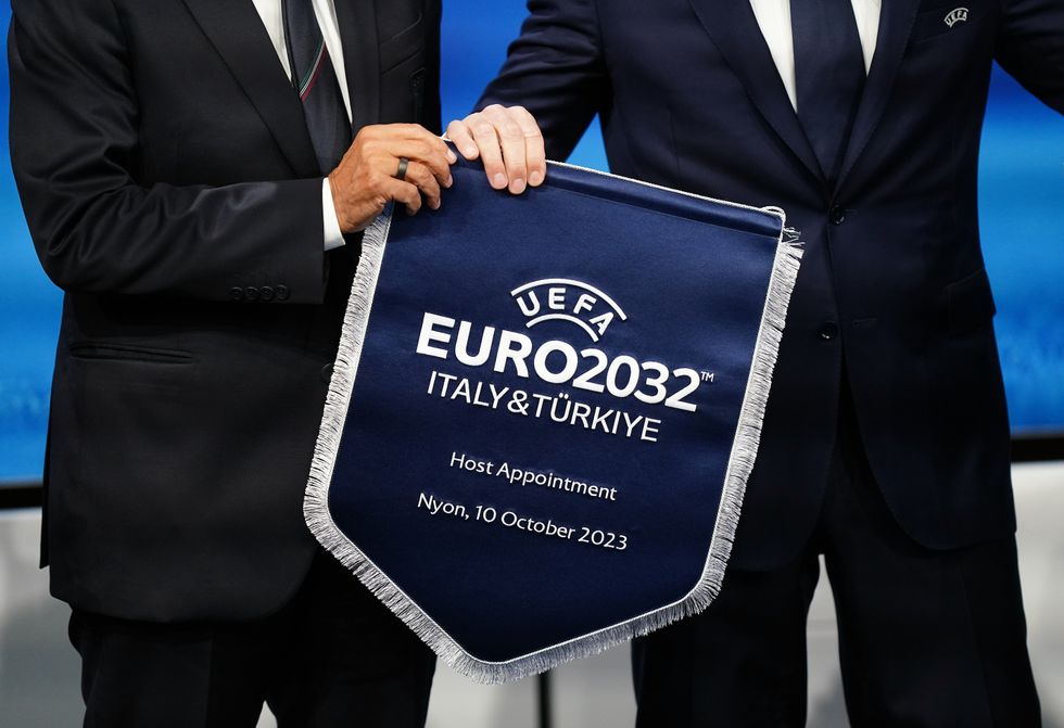 \u200bItaly and Turkey were announced as the joint-hosts for Euro 2032 back in 2023