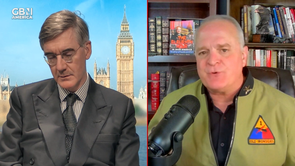 \u200bJacob Rees Mogg and Col Daniel Davis