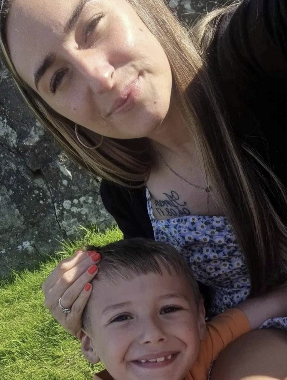 \u200bJade McEnroe and son Arran