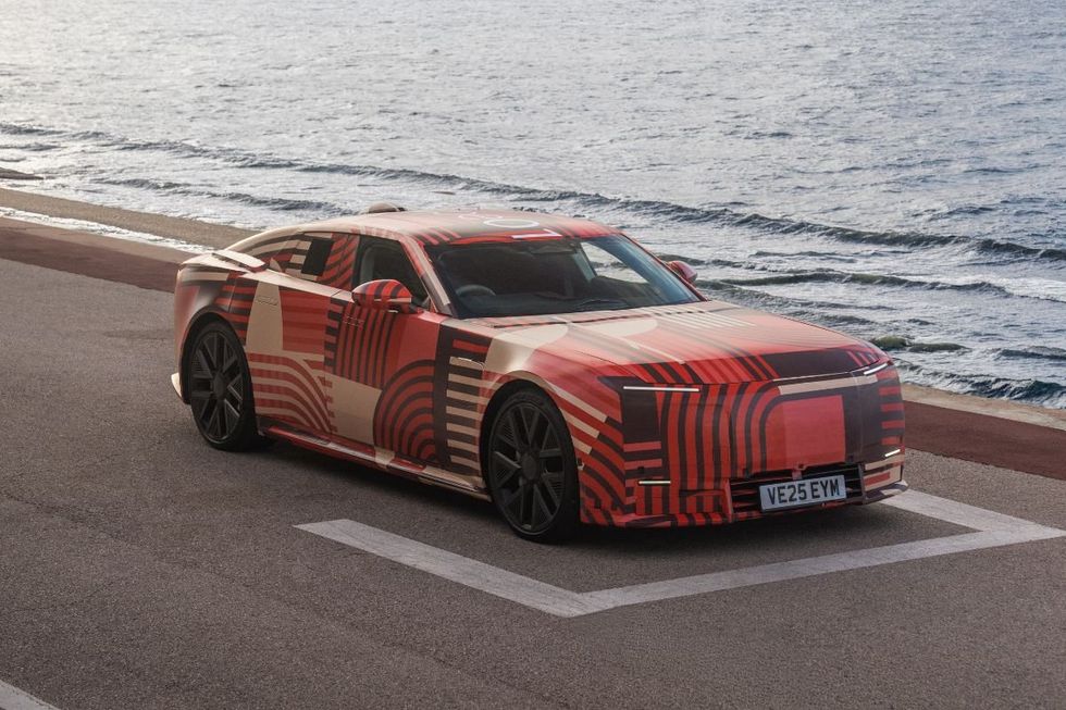 \u200bJaguar debuted the first images of the new Type 01