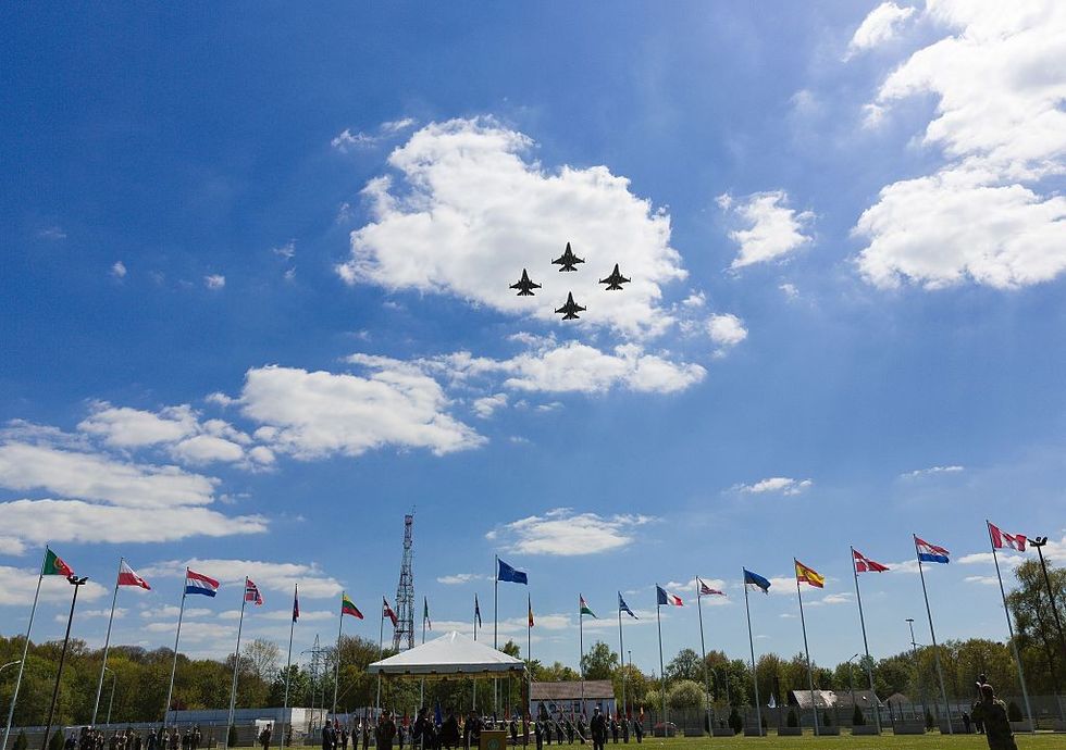 \u200bJames Eyles managed the MoD's accommodation stores at Supreme Headquarters Allied Powers Europe (pictured)