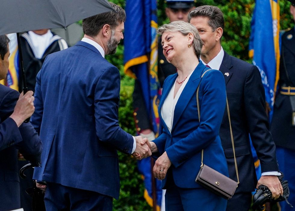 \u200bJD Vance and Yvette Cooper