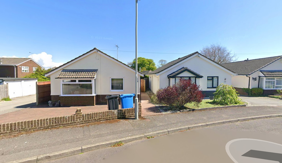 \u200bJenny Field\u2019s home on the left and Pauline Clark\u2019s home on the right