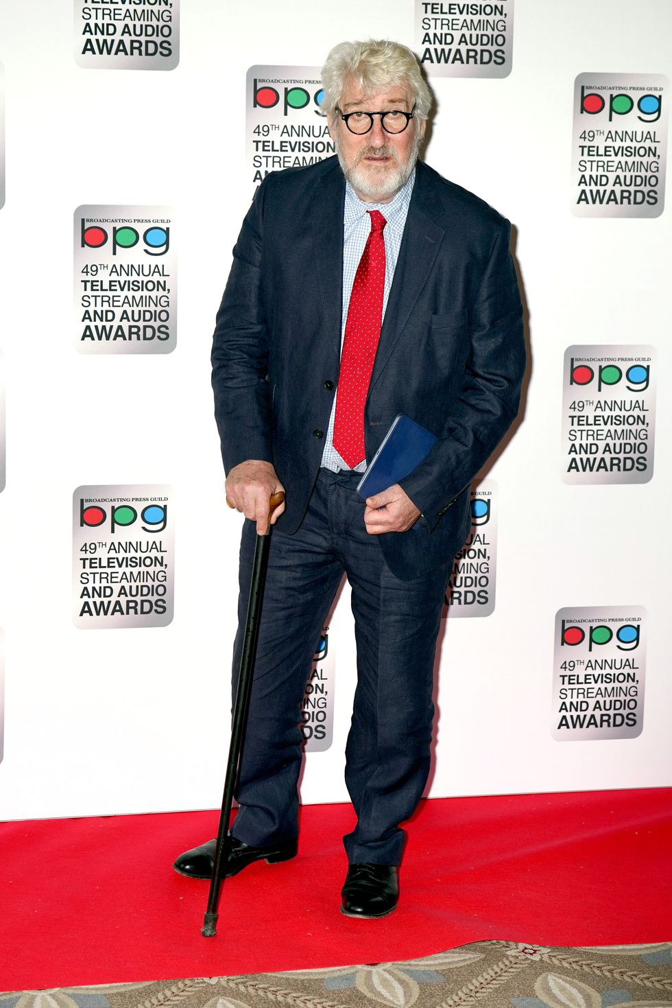 \u200bJeremy Paxman at the Broadcasting Press Guild Awards at the Royal Horse Guards Hotel in March 2023