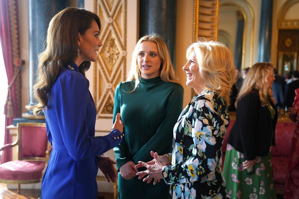\u200bJill Biden, Catherine, Finnegan Biden