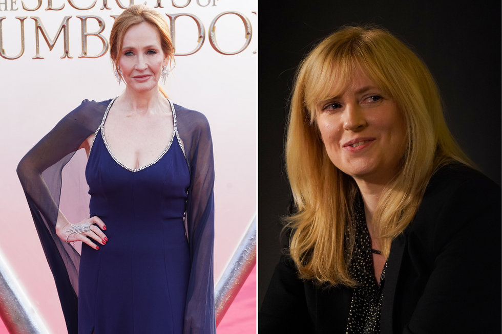 \u200bJK Rowling and Rosie Duffield