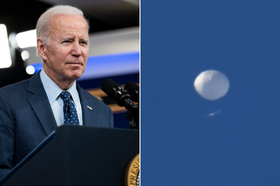 \u200bJoe Biden and balloon
