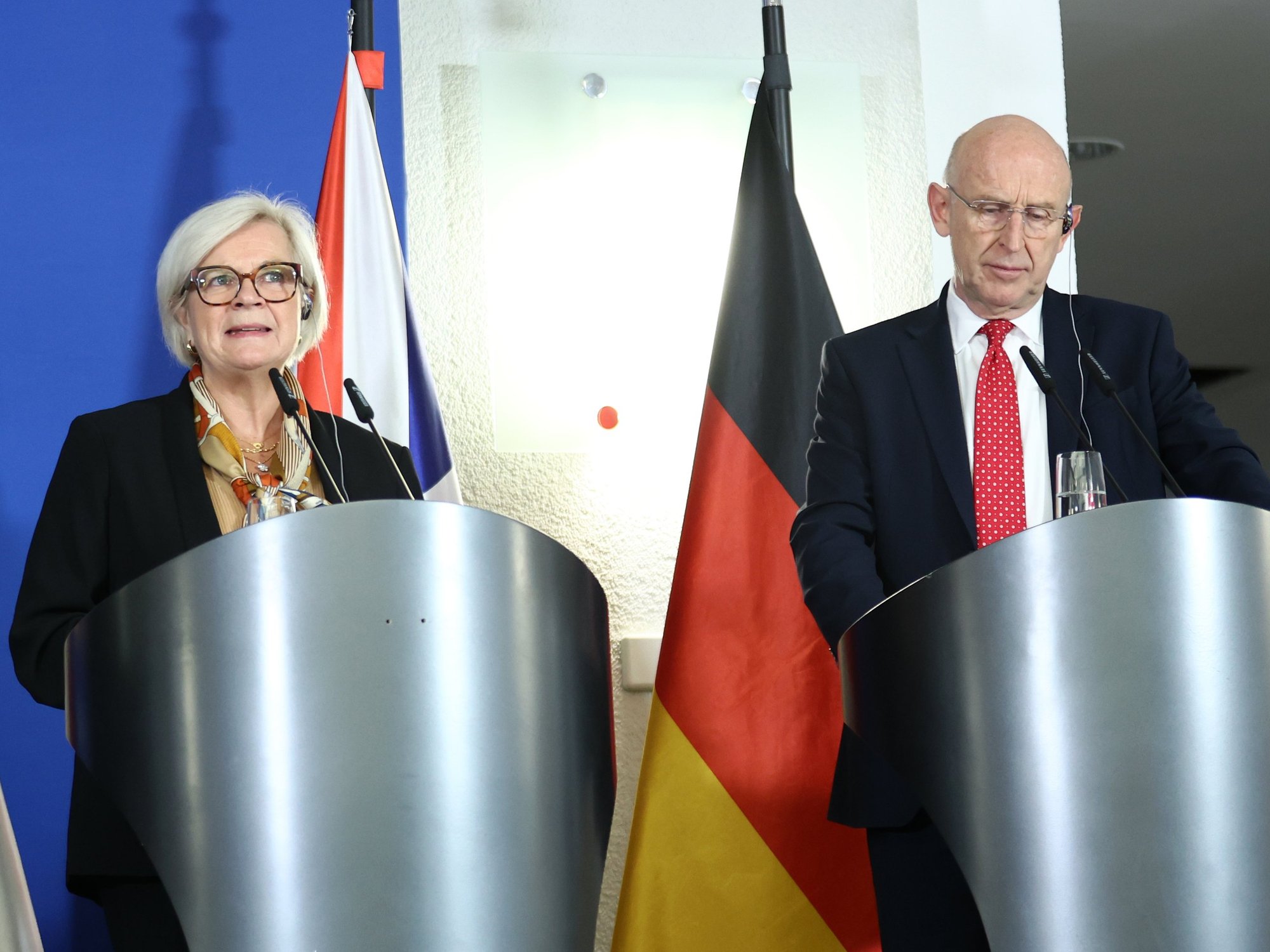 \u200bJohn Healey and his French counterpart