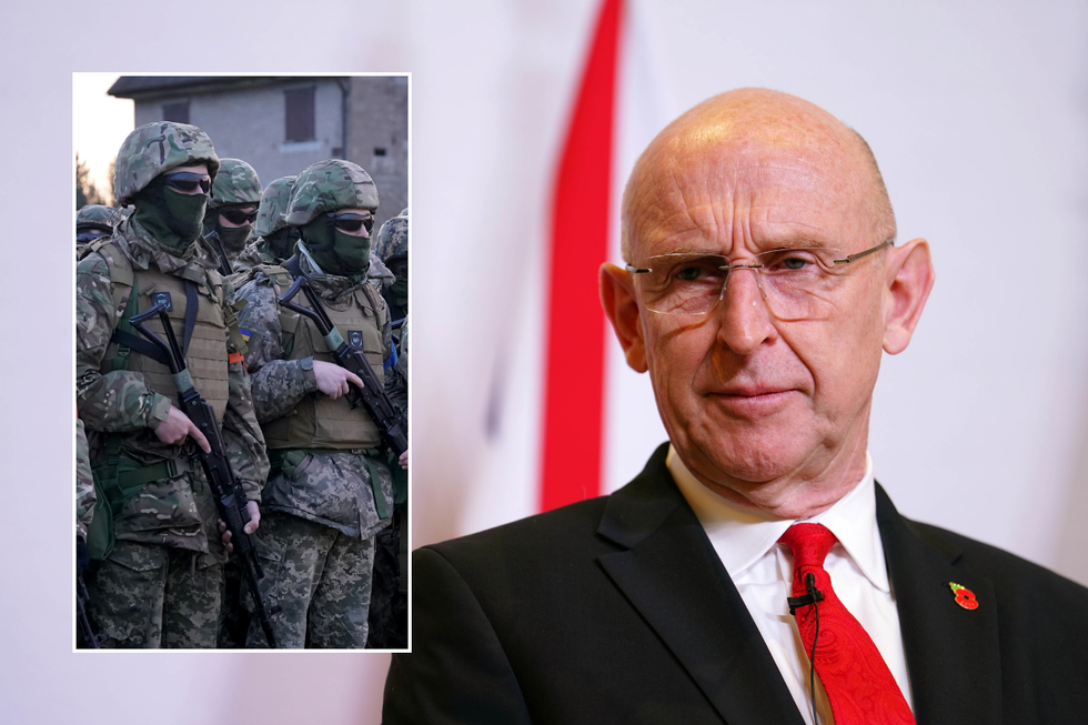 \u200bJohn Healey said the UK is 'not ready' to fend off an invasion