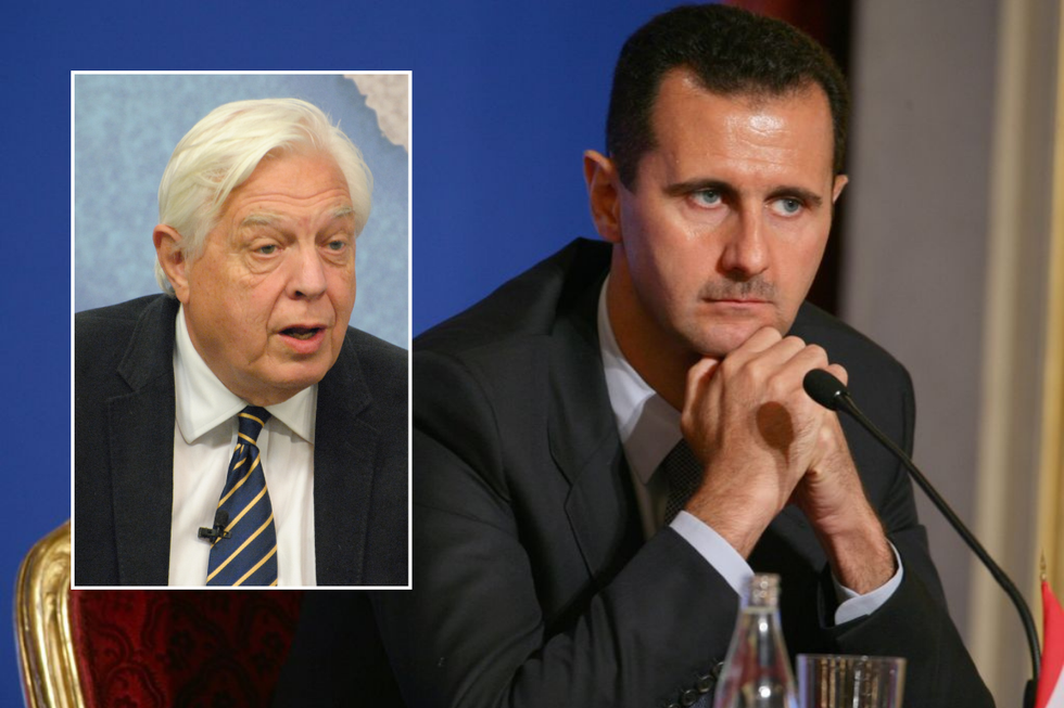\u200bJohn Simpson has been slammed for his comment about the ousted Syrian president