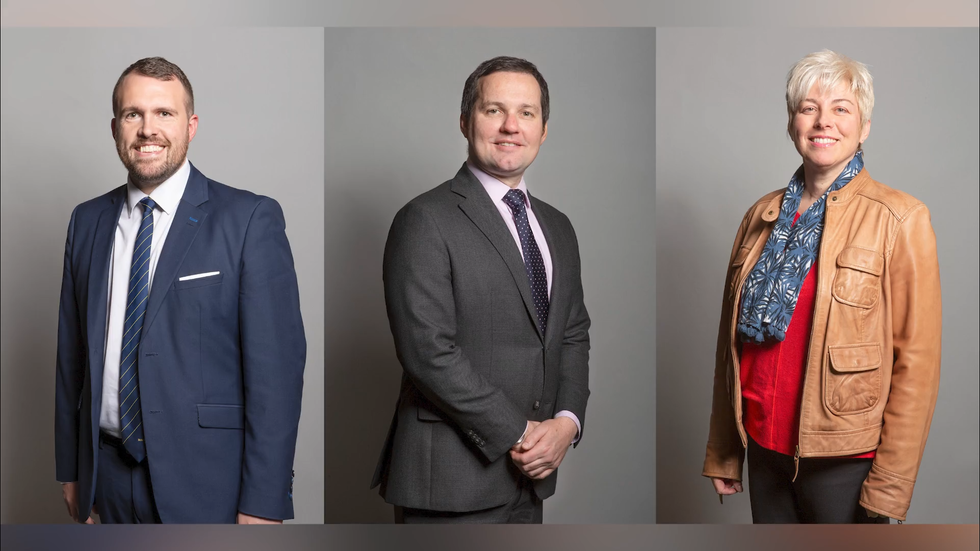 \u200bJonathan Gullis, Chris Green and Lia Nici